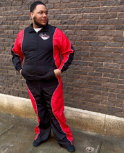 Load image into Gallery viewer, WINDBREAKER- RED AND BLACK
