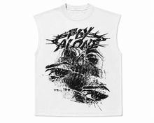 Load image into Gallery viewer, FLY ALONE SLEEVELESS (WHITE)
